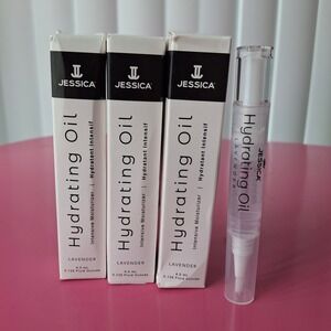 Jessica Cosmetics Lavender Hydrating Oil Cuticle Treatment Brush Pen Lot of 3